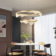 Carica l&#39;immagine nel visualizzatore di Gallery, Art &amp; Luxury Round Rings Lamp
