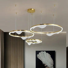 Carica l&#39;immagine nel visualizzatore di Gallery, Art &amp; Luxury Round Rings Lamp
